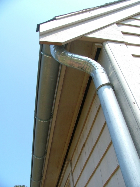 Installation of Galvanized Gutter to Match the Look of your Home