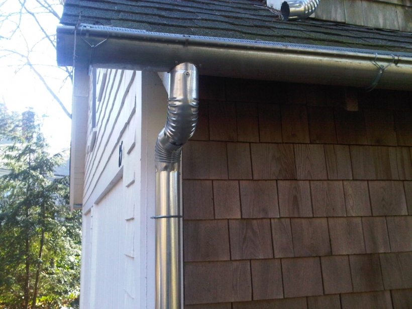 Installation of Galvanized Gutter to Match the Look of your Home