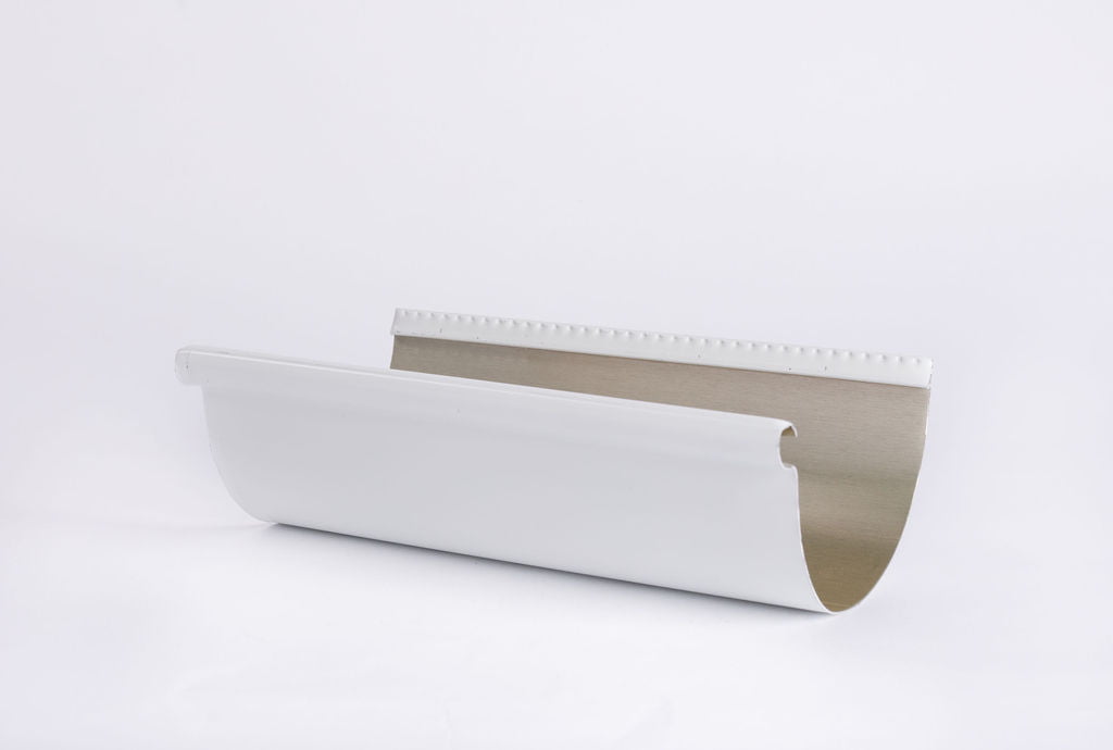 seamless half round aluminum gutter