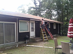 gutter removal and install