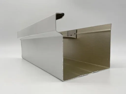 seamless box style aluminum gutter